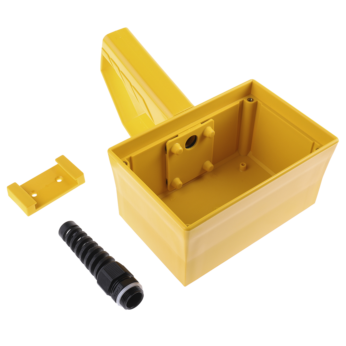 292140000 Rose Pilot Series Yellow Polyamide Handheld Enclosure Integral Battery Compartment Display Window, IP65, 85 mm x 211 mm