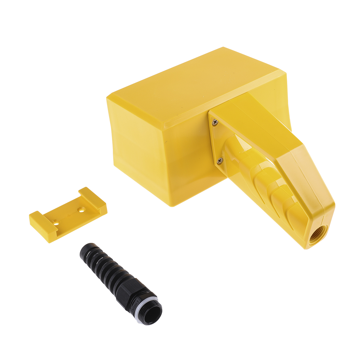 292140000 Rose Pilot Series Yellow Polyamide Handheld Enclosure Integral Battery Compartment Display Window, IP65, 85 mm x 211 mm