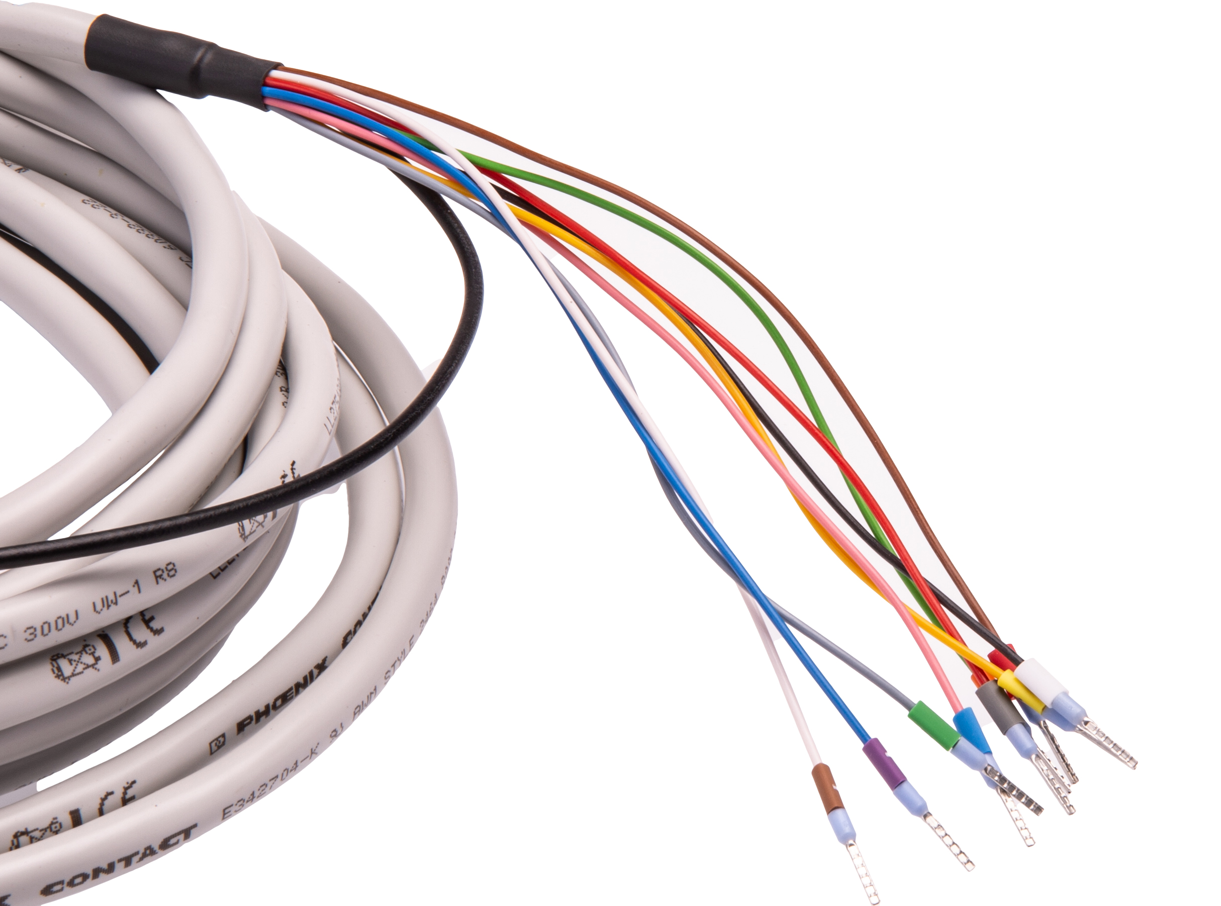 2926072 Phoenix Contact Female D-Sub 9-Pin to Female Free End Cable, 6 m Polyvinyl Chloride, CABLE-D- 9SUB/F/OE/0.25/S/6.0M