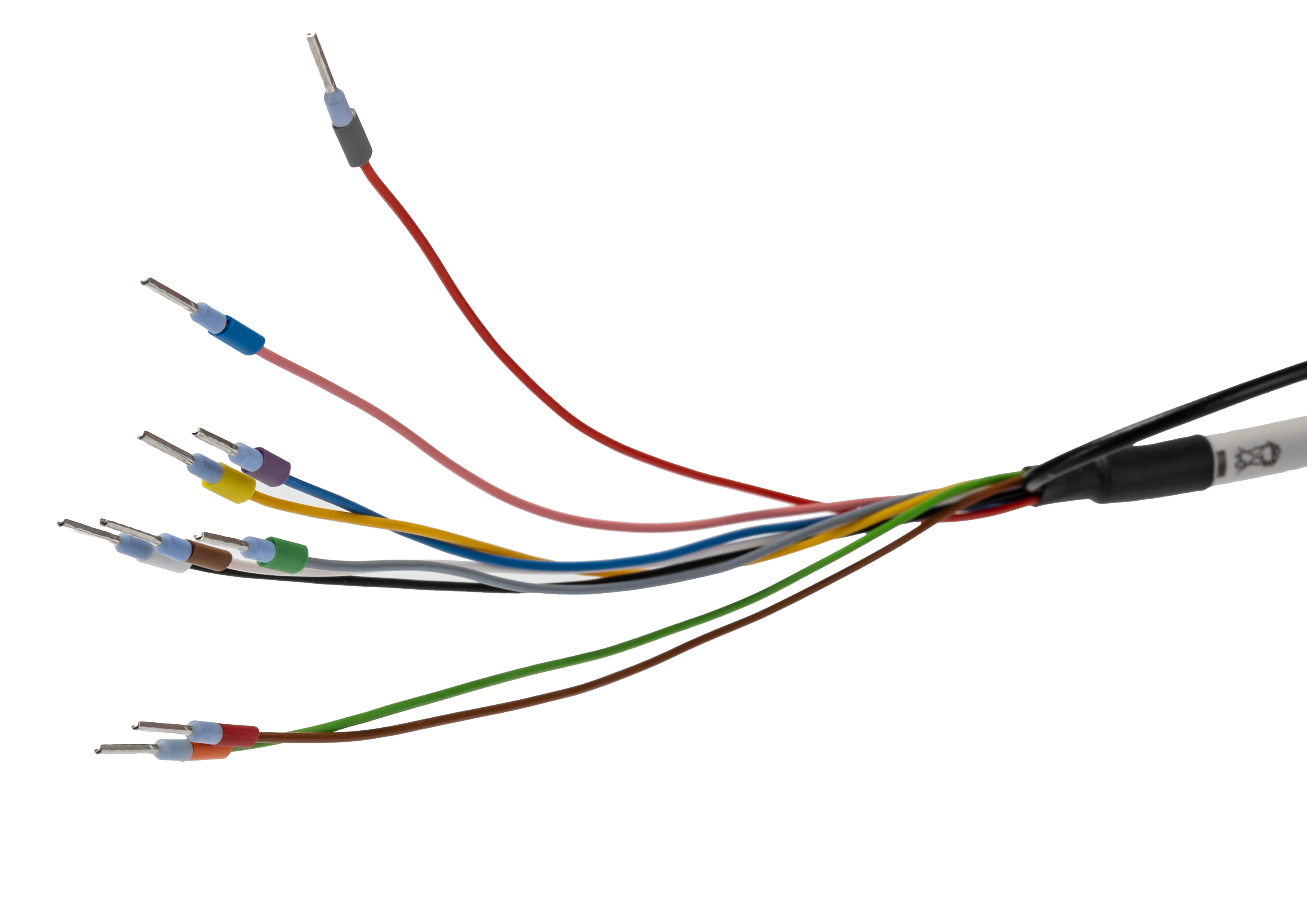 2926360 Phoenix Contact Male D-Sub 9-Pin to Male Free End Cable, 0.5 m Polyvinyl Chloride, CABLE-D- 9SUB/M/OE/0.25/S/0.5M Series