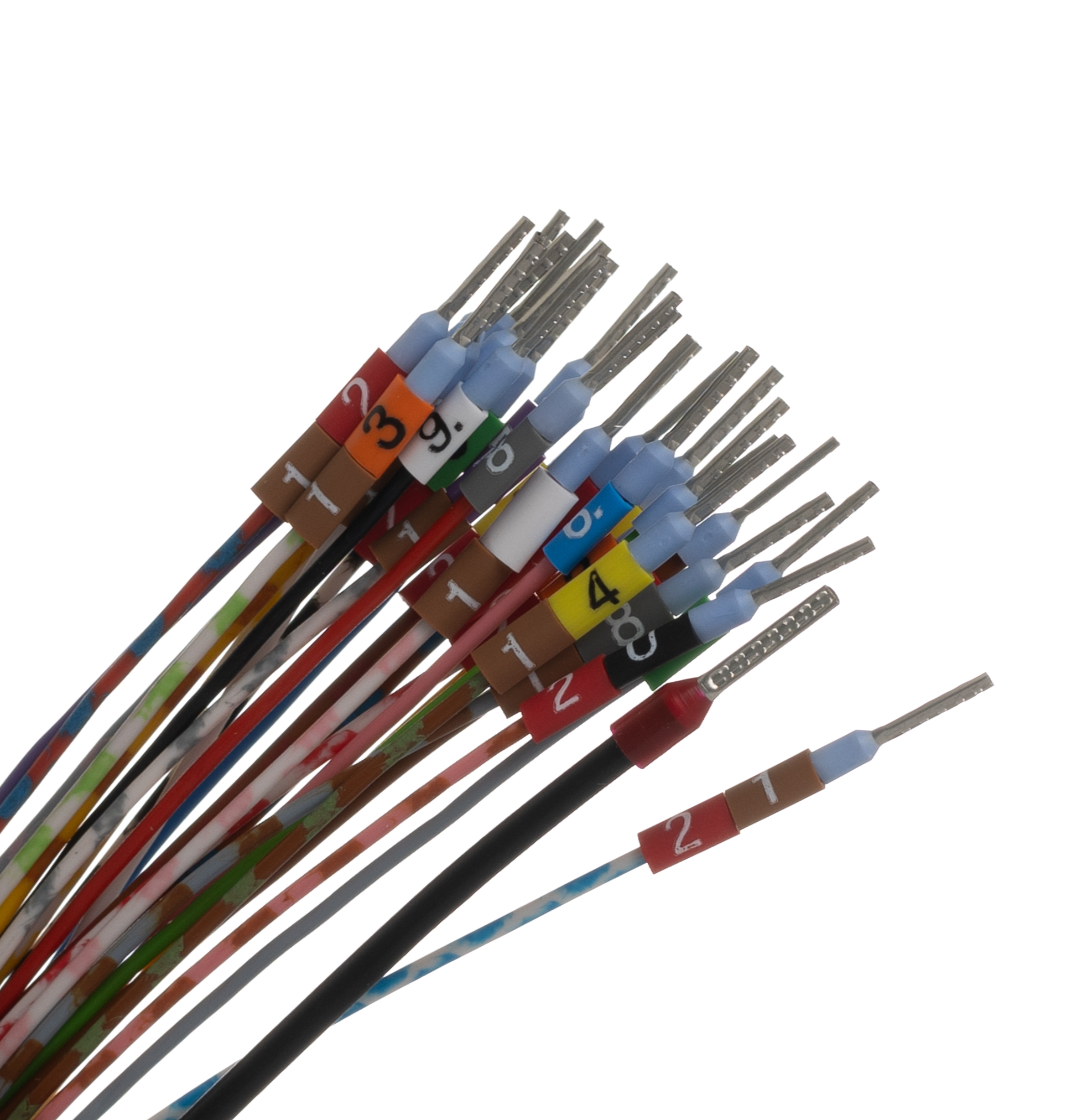 2926506 Phoenix Contact Male D-Sub 25-Pin to Male D-Sub Pin Strip Serial Cable, 500 mm Polyvinyl Chloride, 25/S,