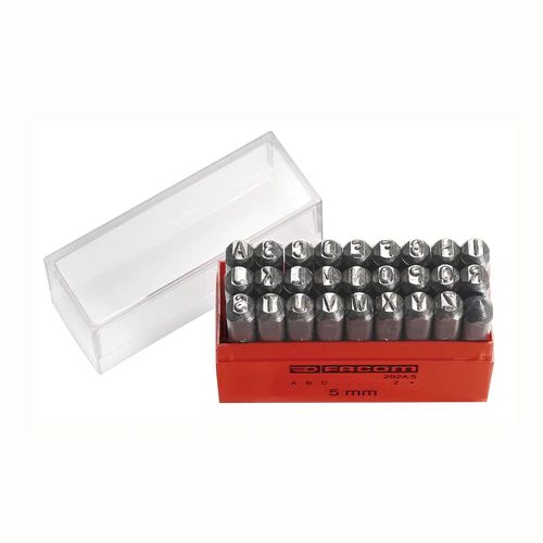 Facom 4 mm x 26 Piece Engraving Letter Punch Set, (Letters A to Z
