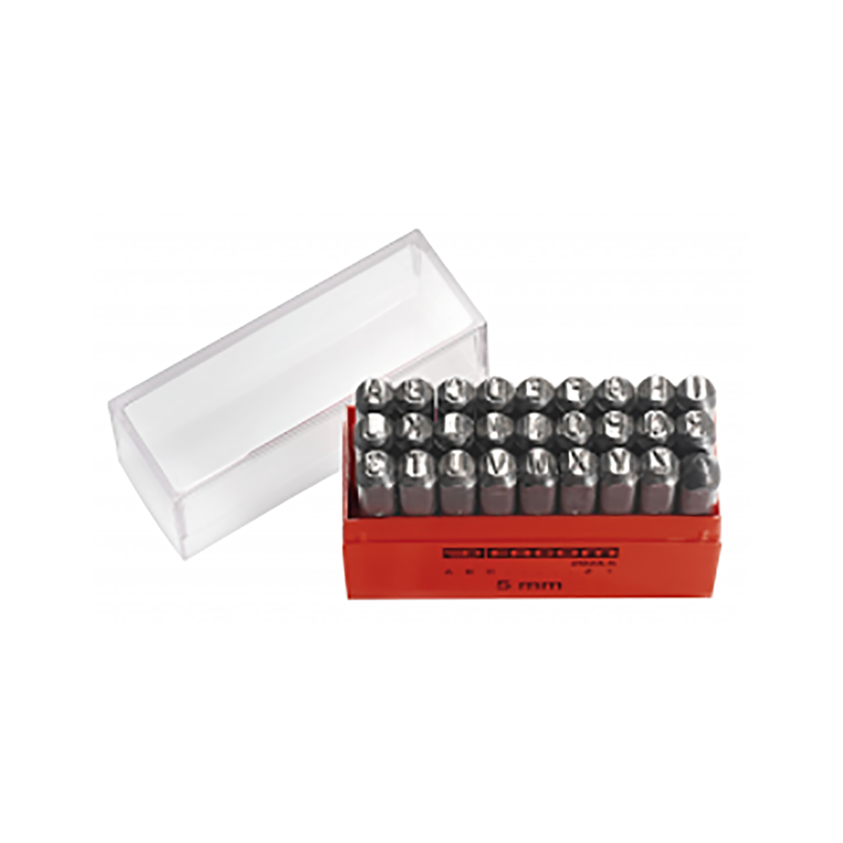 Facom 5 mm x 27 Piece Engraving Punch Set, (Centre Punch, Letters: A-Z