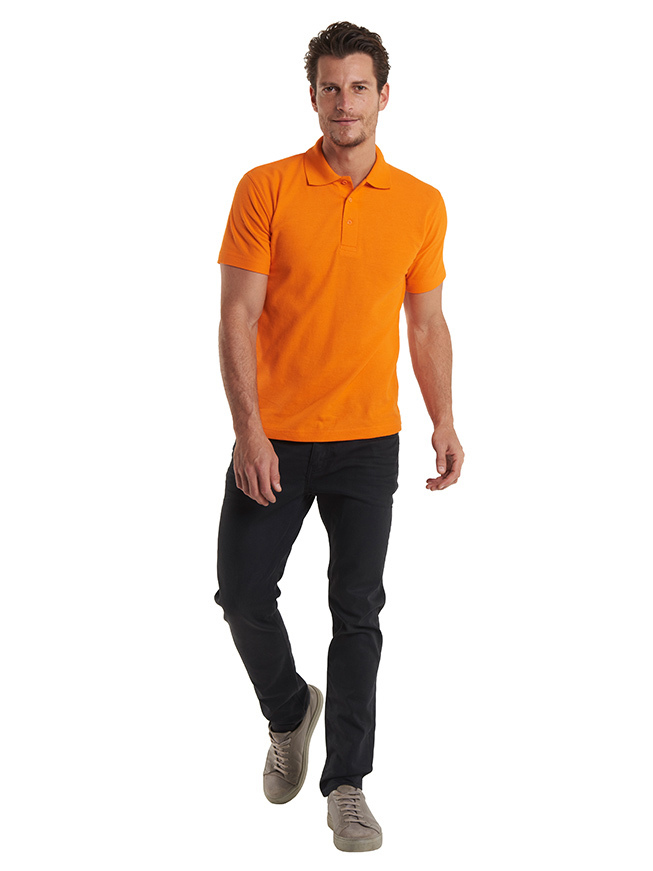 Uneek UC101 Black Cotton, Polyester Polo Shirt