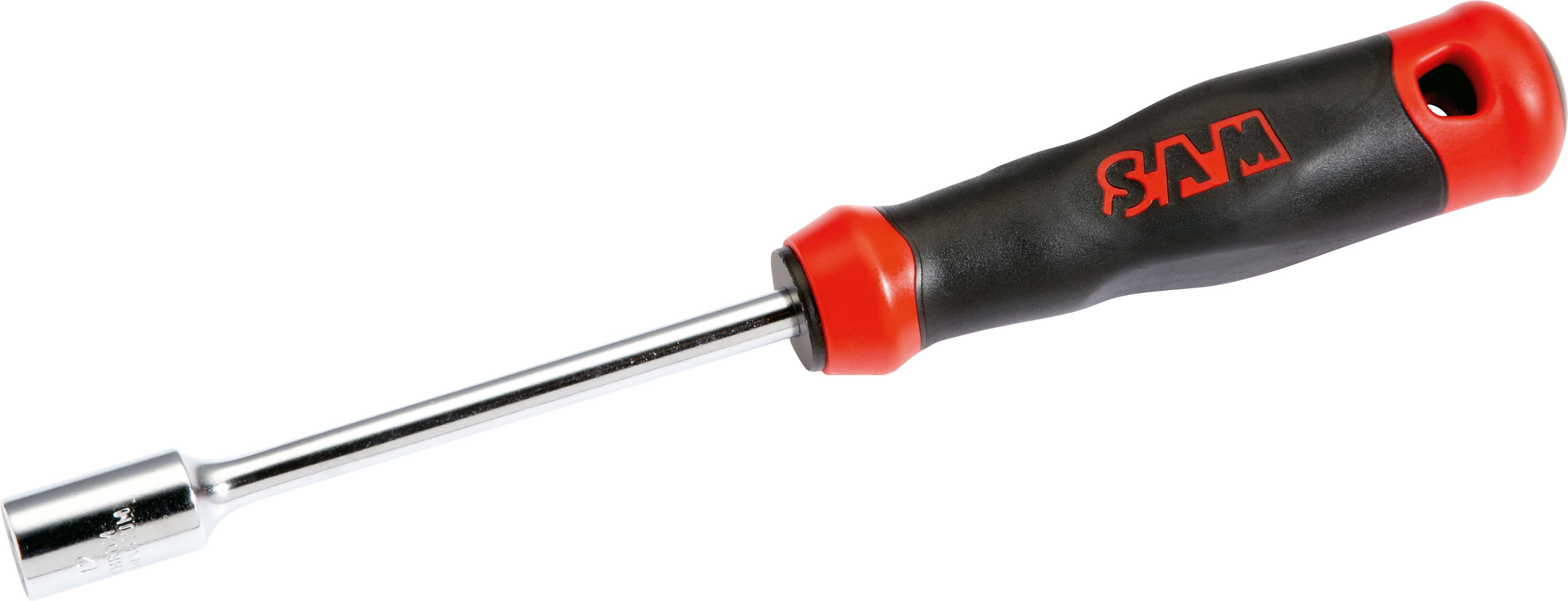 SAM 292P-11 11 mm Socket Wrench with Ergonomic Handle, 255 mm Overall