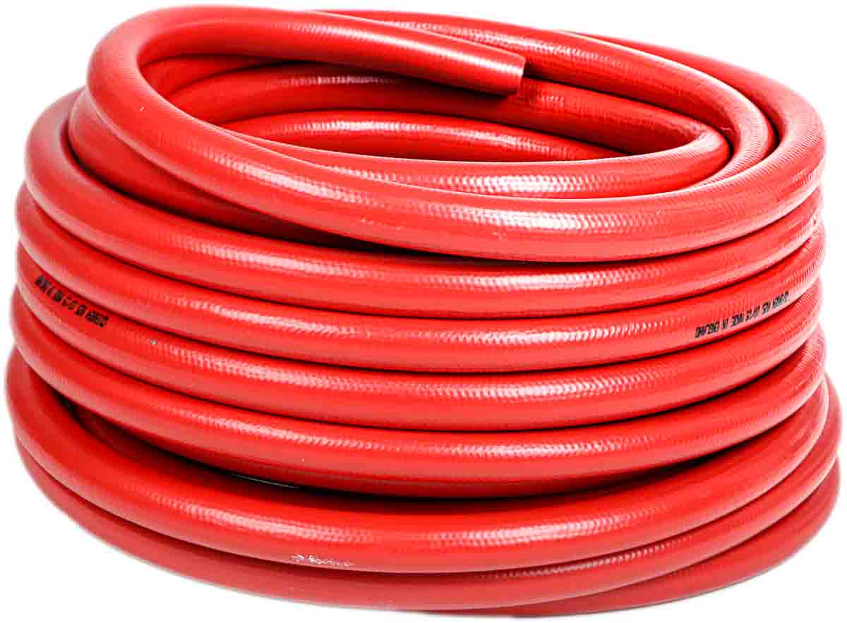 RS PRO 15 bar 30 m Long Polyvinyl Chloride, Rubber Fire Hose