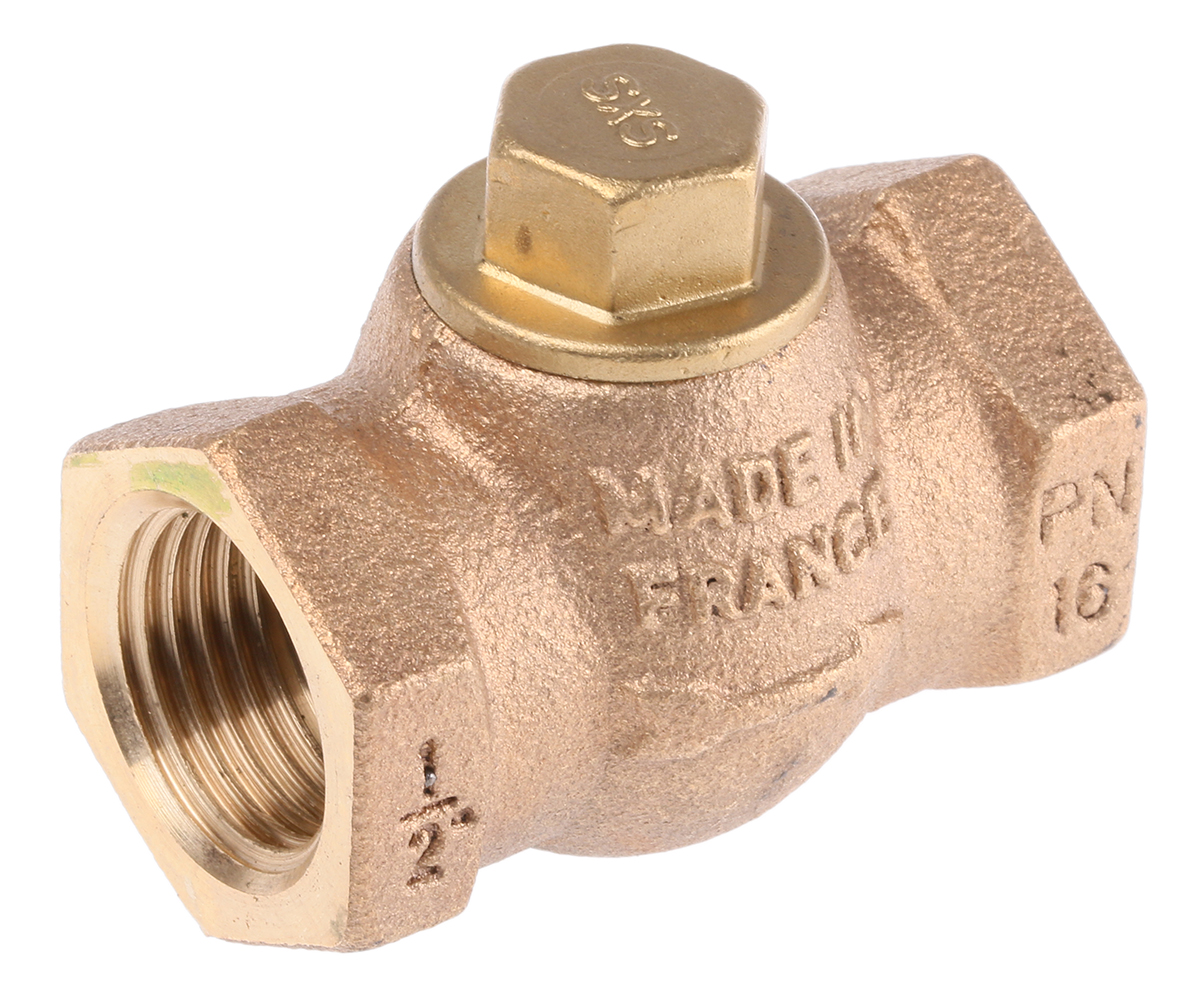 293100 Spirax Sarco Bronze Threaded Threaded Check Valve 1/2 in, 14 bar
