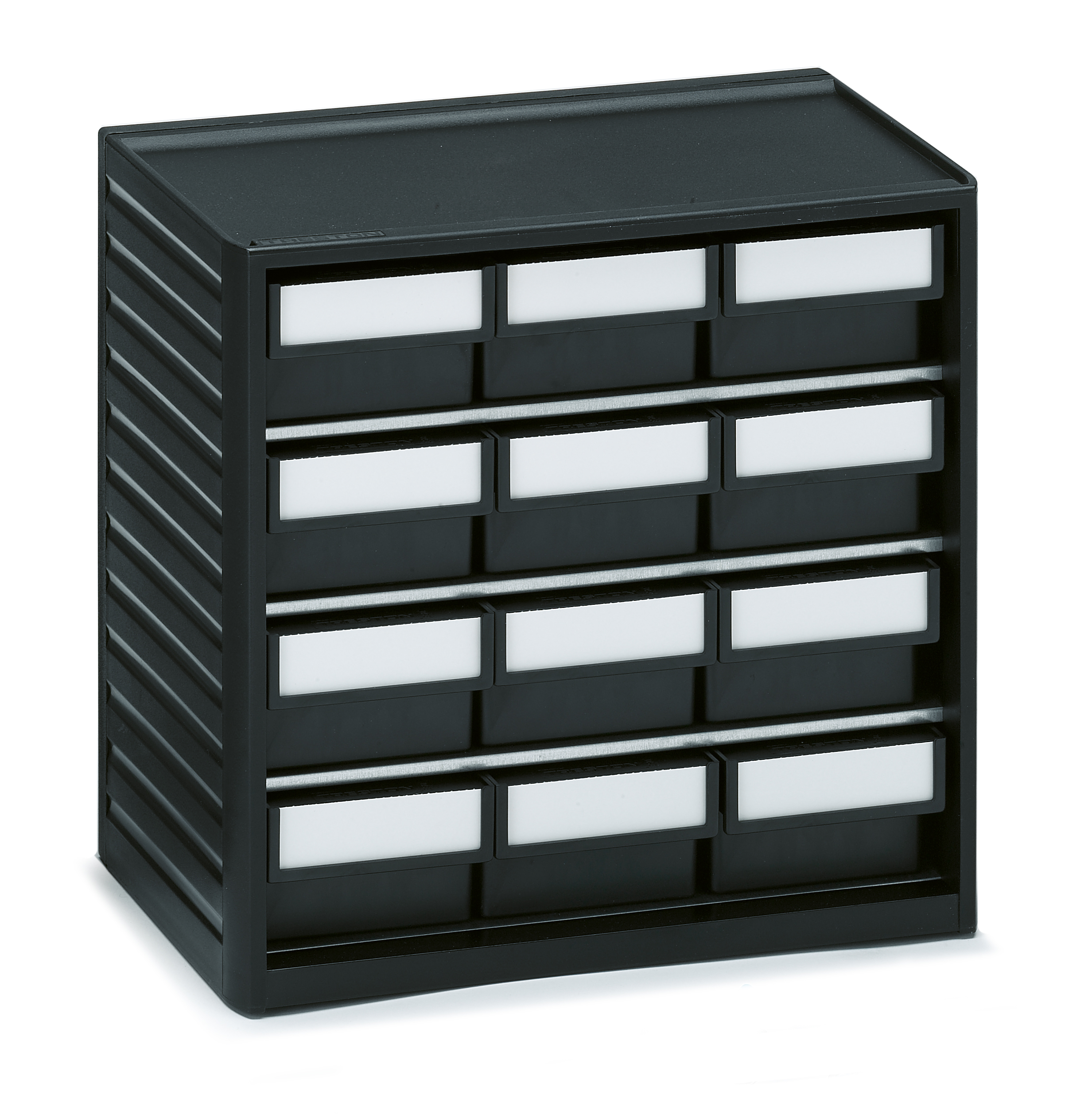 Treston Drawer Storage Unit, Polypropylene, 290 mm x 310mm x 180 mm, Black