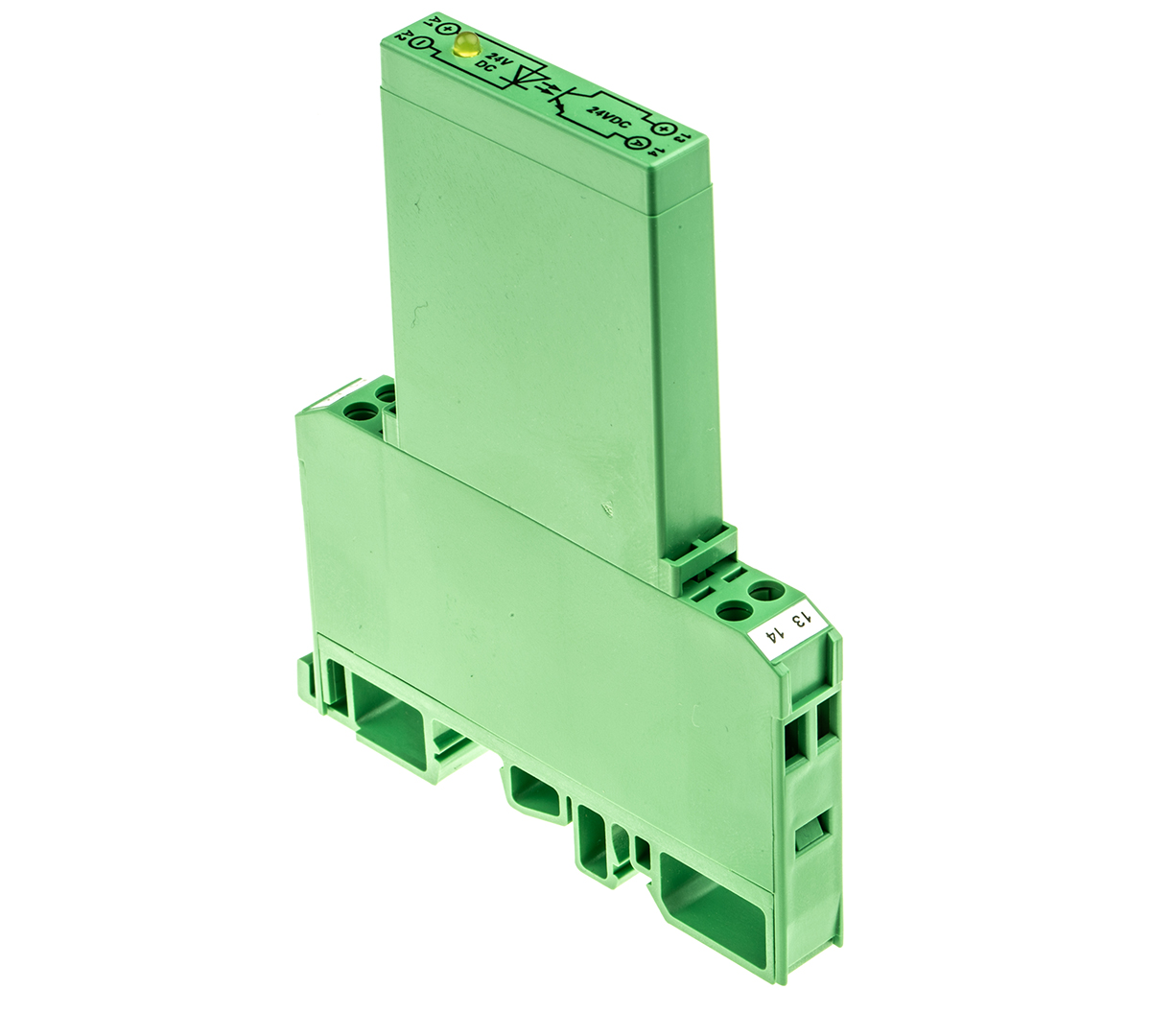 2944229 Phoenix Contact EMG 10-OV- 24DC/24DC/1 Solid State Interface Relay 24 V DIN Rail Screw
