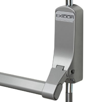 Exidor Panic Lock, 2 Point Compatible with Double Doors Wood, Metal