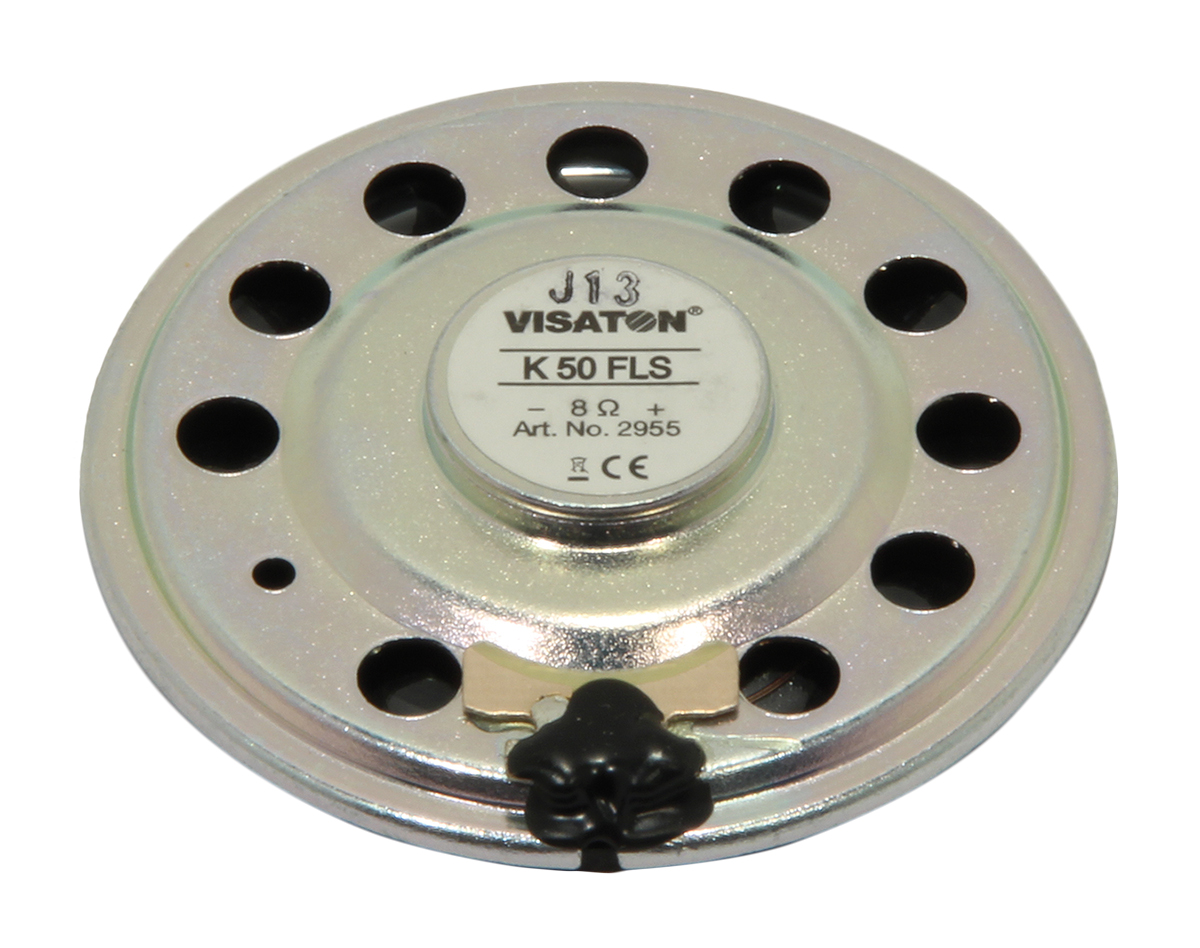 Visaton 50 mm dia, 1W Full Range, 8 Ω, 350 Hz 20 kHz