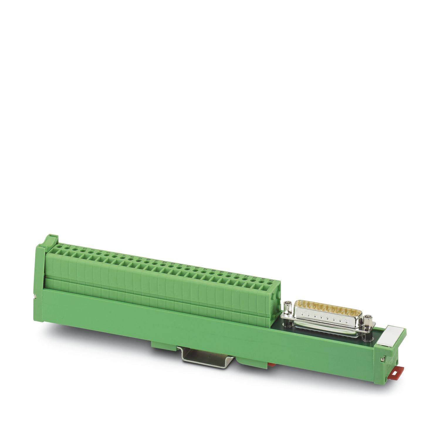 Phoenix Contact VARIOFACE SLIM LINE Series 25-Contact Female Interface Module, D-Sub Connector, DIN Rail, 2.5A