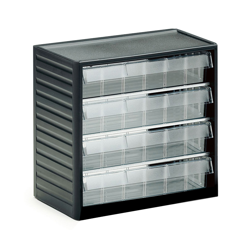 Treston Drawer Storage Unit, Polypropylene, 290 mm x 310mm x 180 mm, Grey