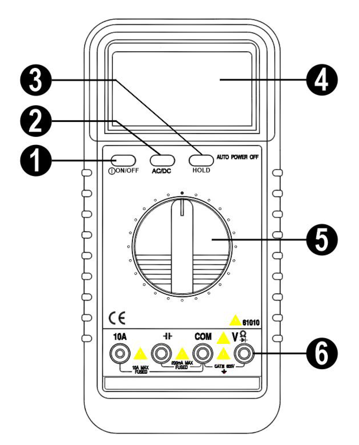 296-672 RS PRO Digital Digital Digital Multimeter, 10 A ac, 10 A dc, 700 V ac - RSCAL Calibrated