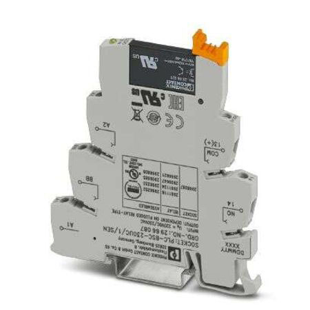 Phoenix Contact PLC Solid State Interface Relay DIN Rail Screw