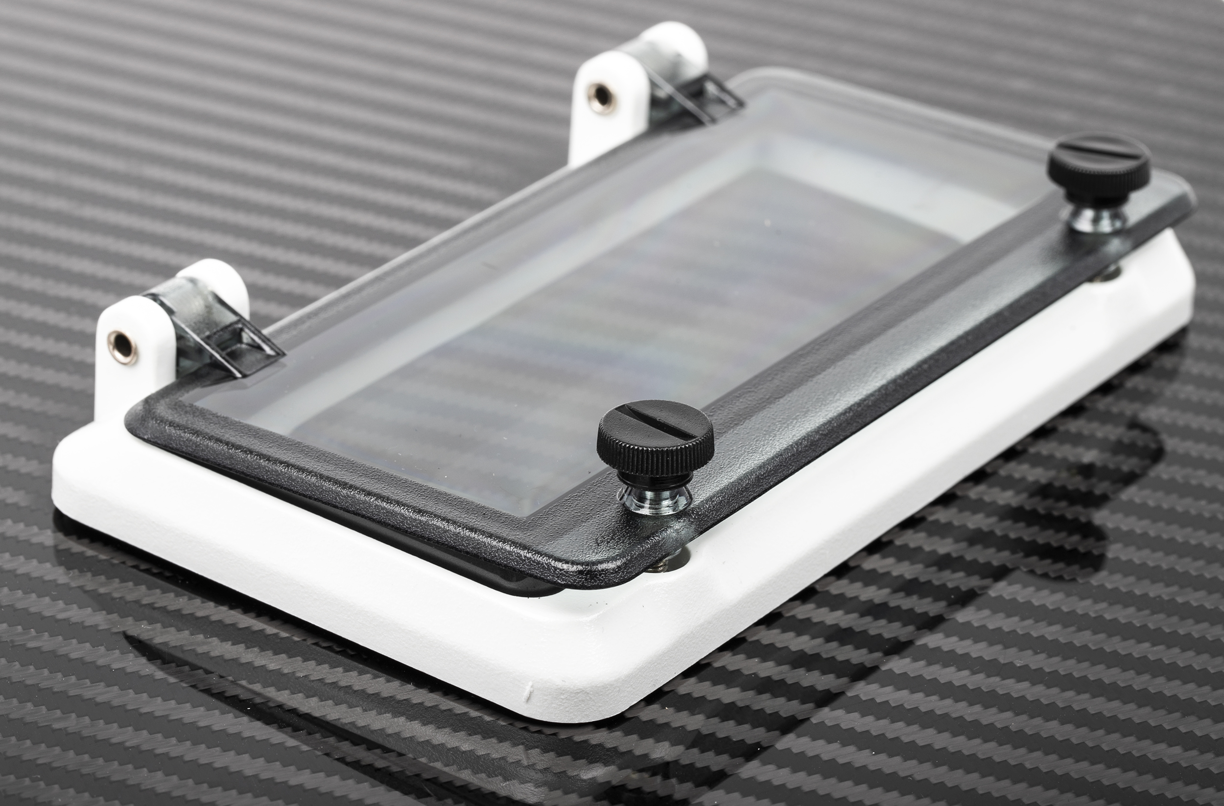 297-1213 RS PRO Grey Polycarbonate IP67 Inspection Window for use with DIN 43880, 46277-3