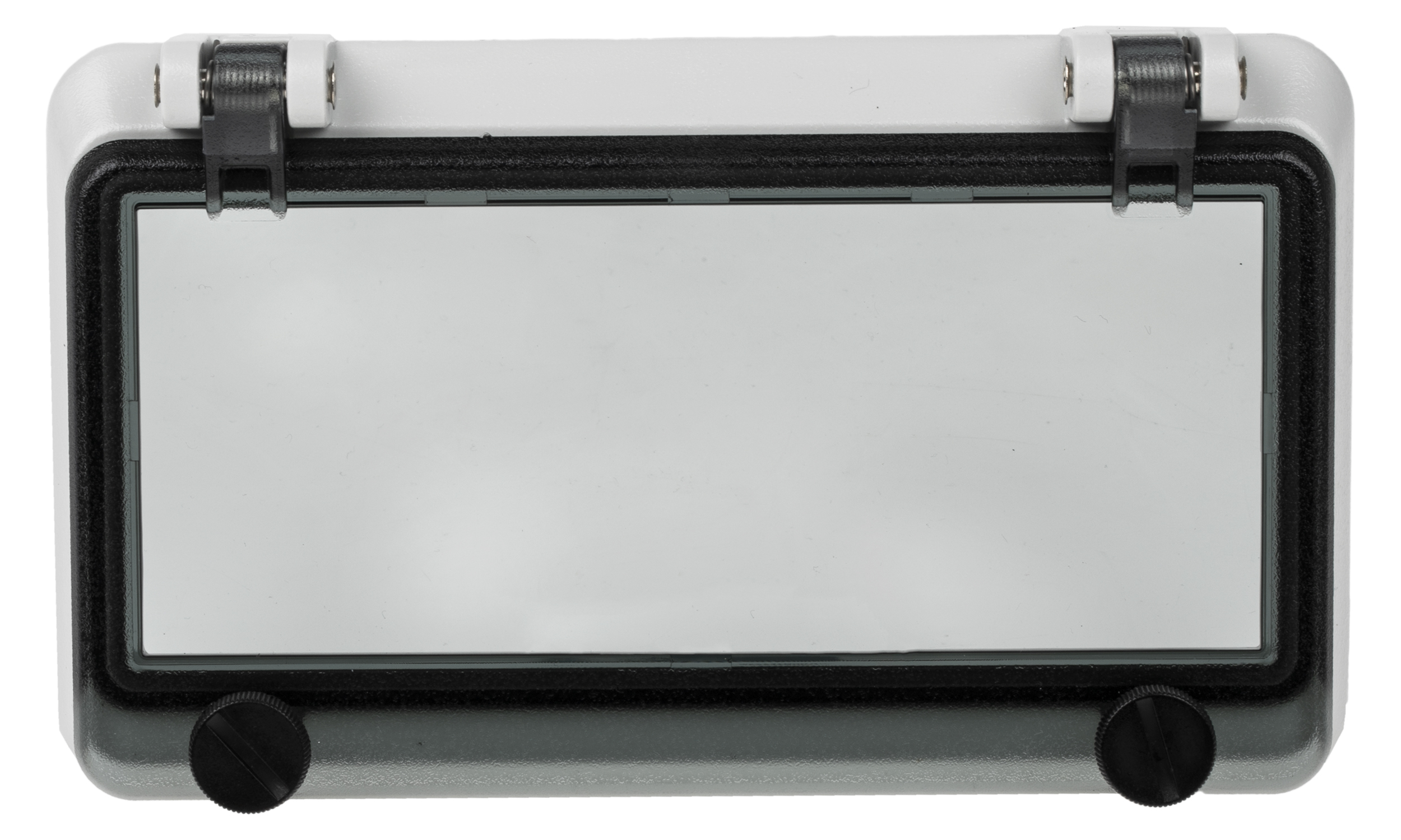 297-1213 RS PRO Grey Polycarbonate IP67 Inspection Window for use with DIN 43880, 46277-3