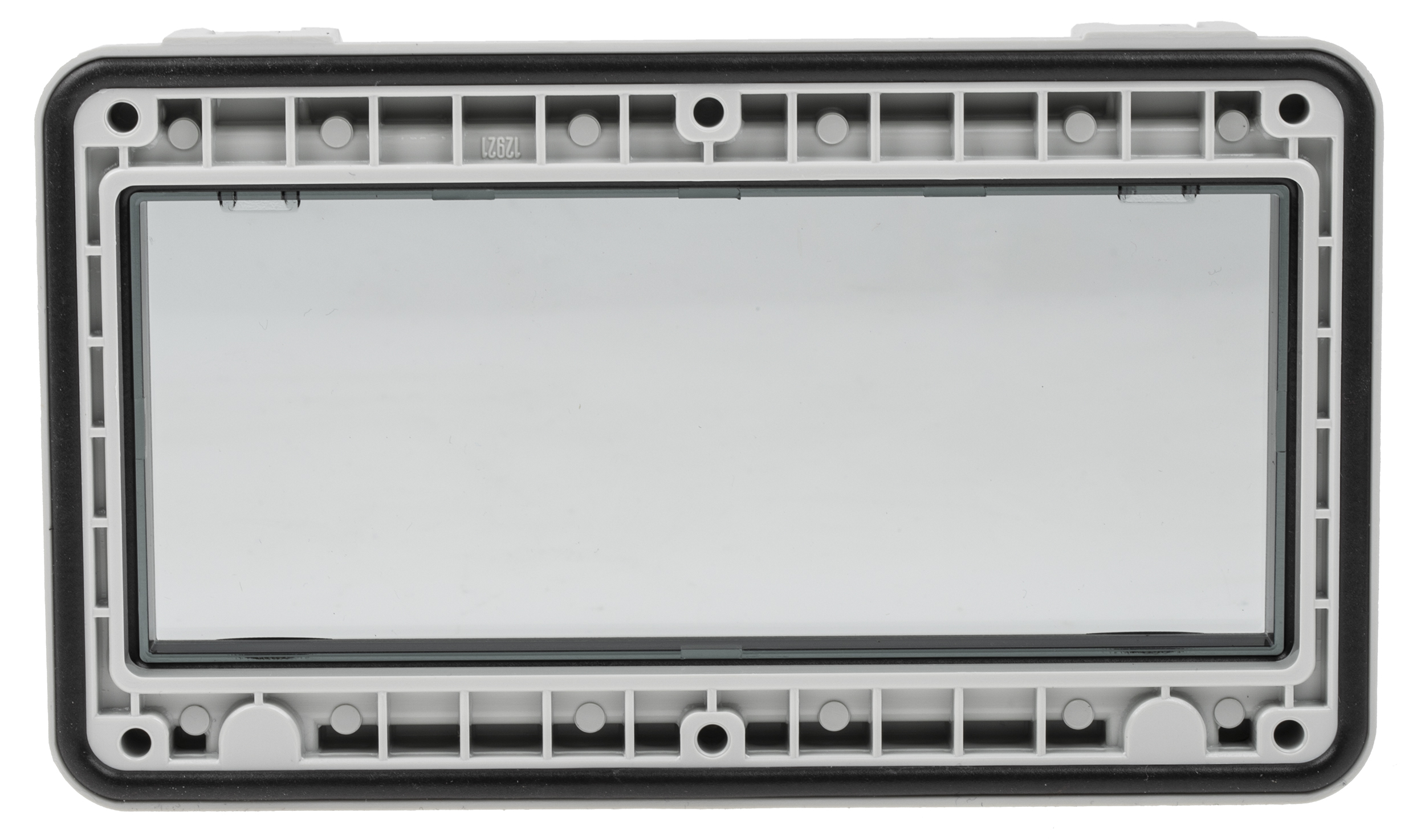297-1213 RS PRO Grey Polycarbonate IP67 Inspection Window for use with DIN 43880, 46277-3
