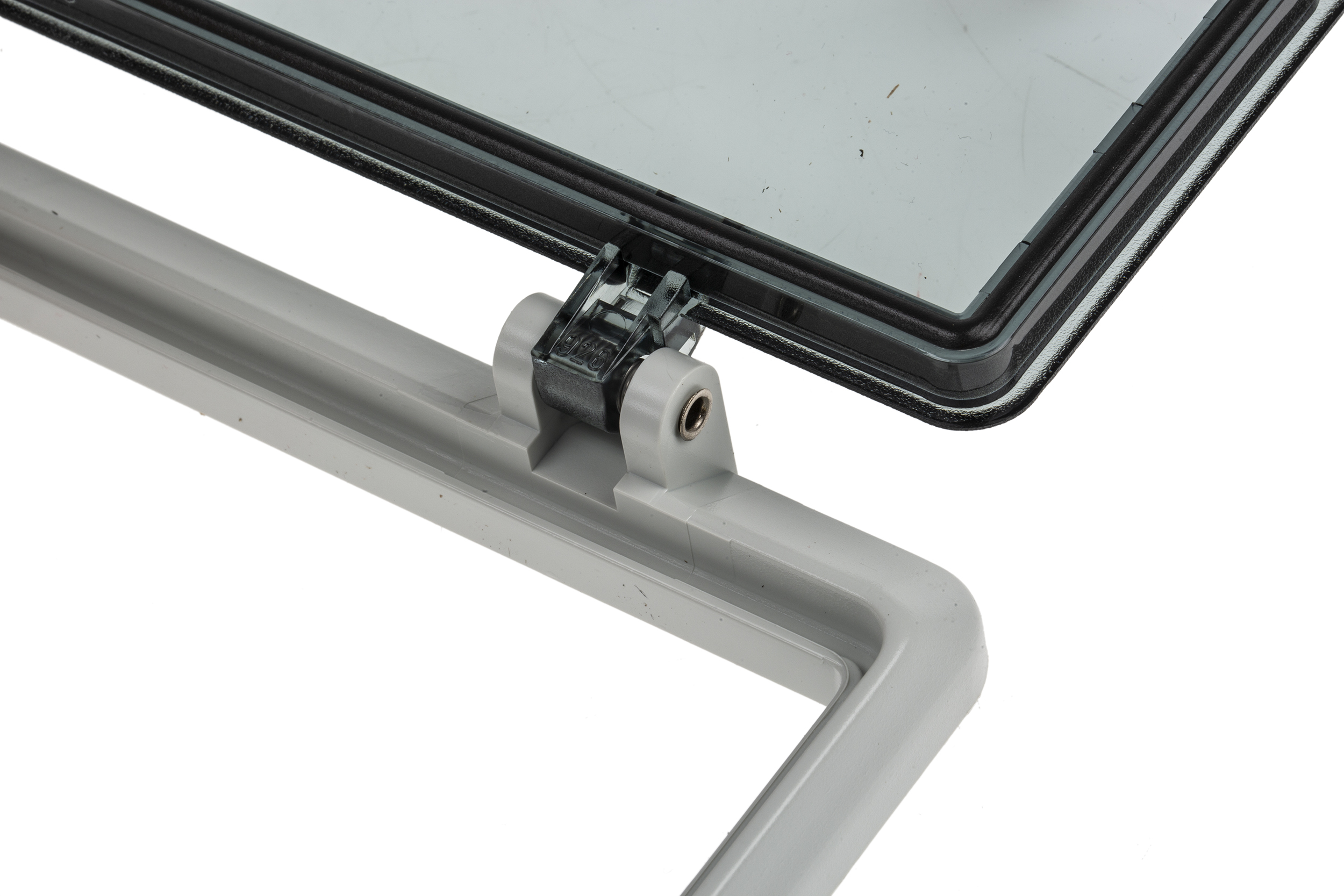 297-1229 RS PRO Grey Polycarbonate IP44 Inspection Window for use with 46277-3, DIN 43880