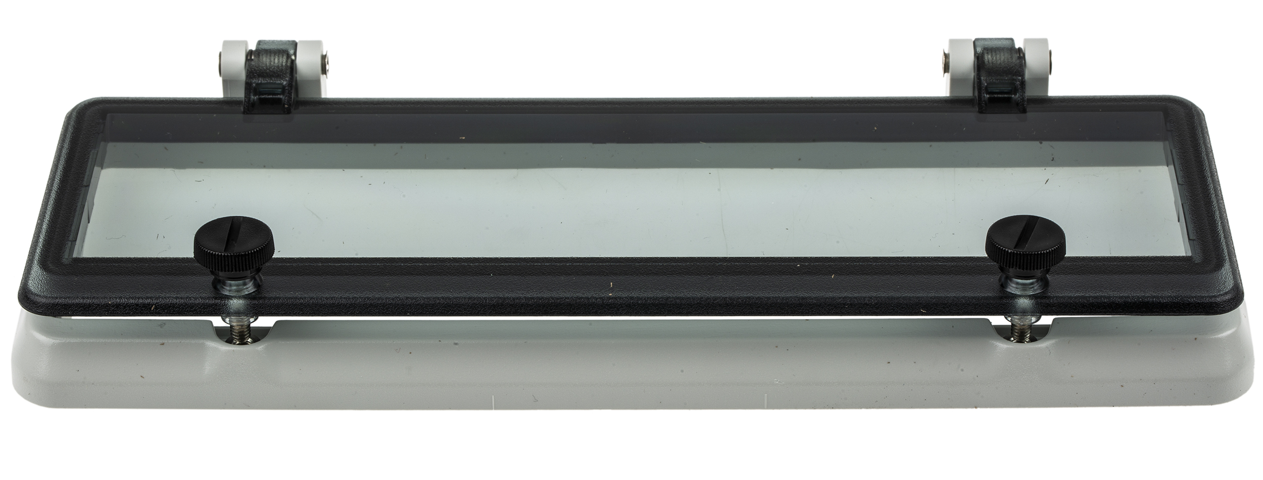 297-1229 RS PRO Grey Polycarbonate IP44 Inspection Window for use with 46277-3, DIN 43880