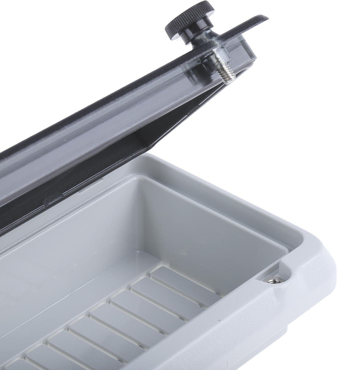 297-1241 RS PRO Grey Polycarbonate IP44 Inspection Window for use with DIN 43880, 46277-3