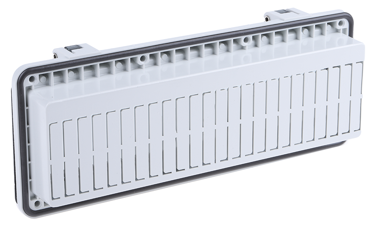 297-1263 RS PRO Grey Polycarbonate IP44 Inspection Window for use with 46277-3, DIN 43880