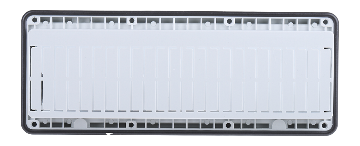 297-1263 RS PRO Grey Polycarbonate IP44 Inspection Window for use with 46277-3, DIN 43880