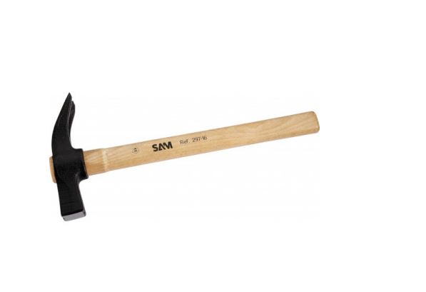 SAM Steel Head Claw Hammer with Ash Wood Handle, 750 g