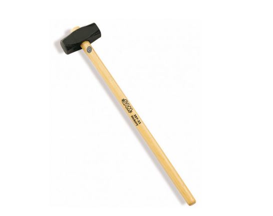 SAM Sledge Hammer with Hickory Wood Handle, 4000 g