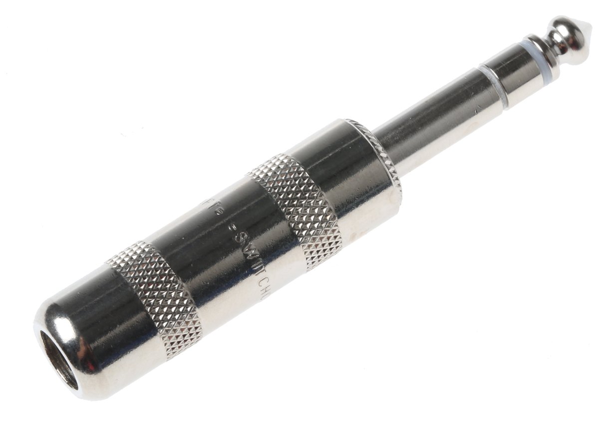 297 Switchcraft Jack Connector 6.35 mm Cable Male 1 Stereo Solder
