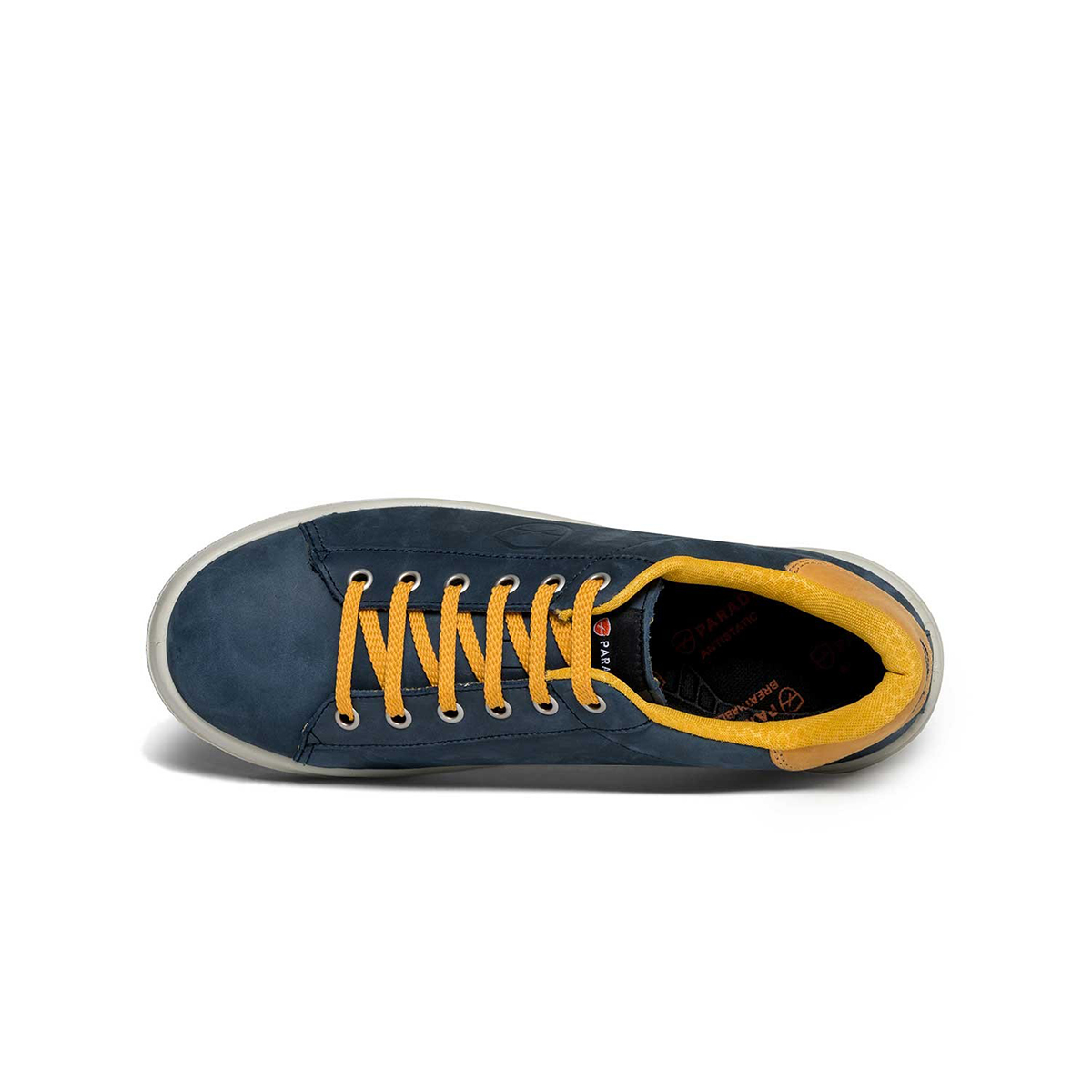 07jamma4882pt44 Parade Jamma 40 Men's Black, Blue, White, Yellow Stainless Steel Toe Capped Safety Trainers, UK 10, EU 44
