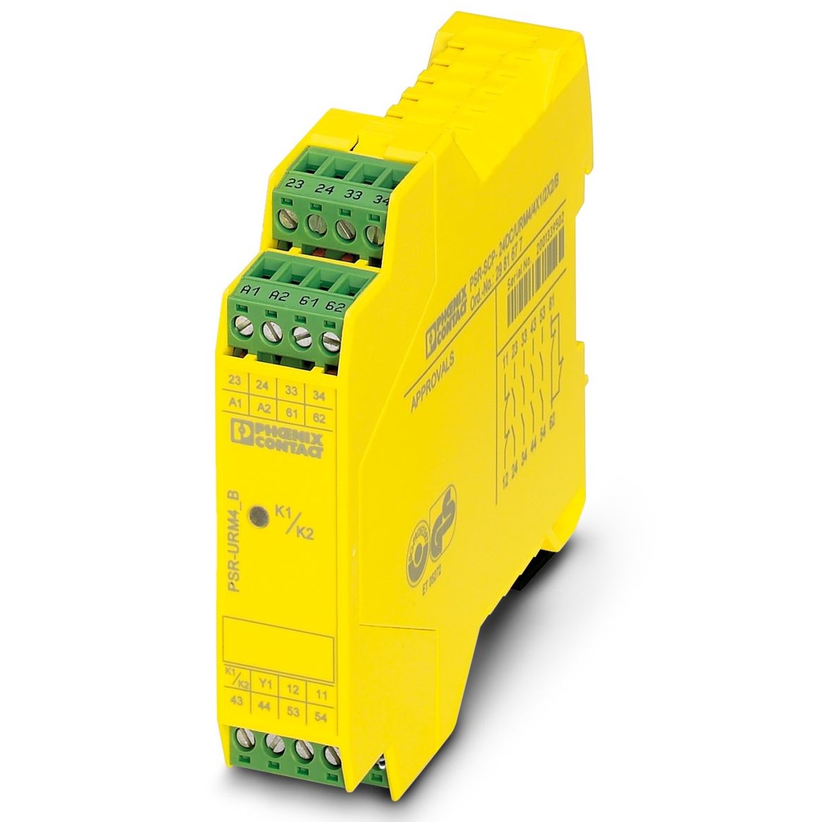 Phoenix Contact PSR-SCP- 24DC/URM4/4X1/2X2/B Series Input/Output Module, 3 Inputs, 5 Outputs, 24V