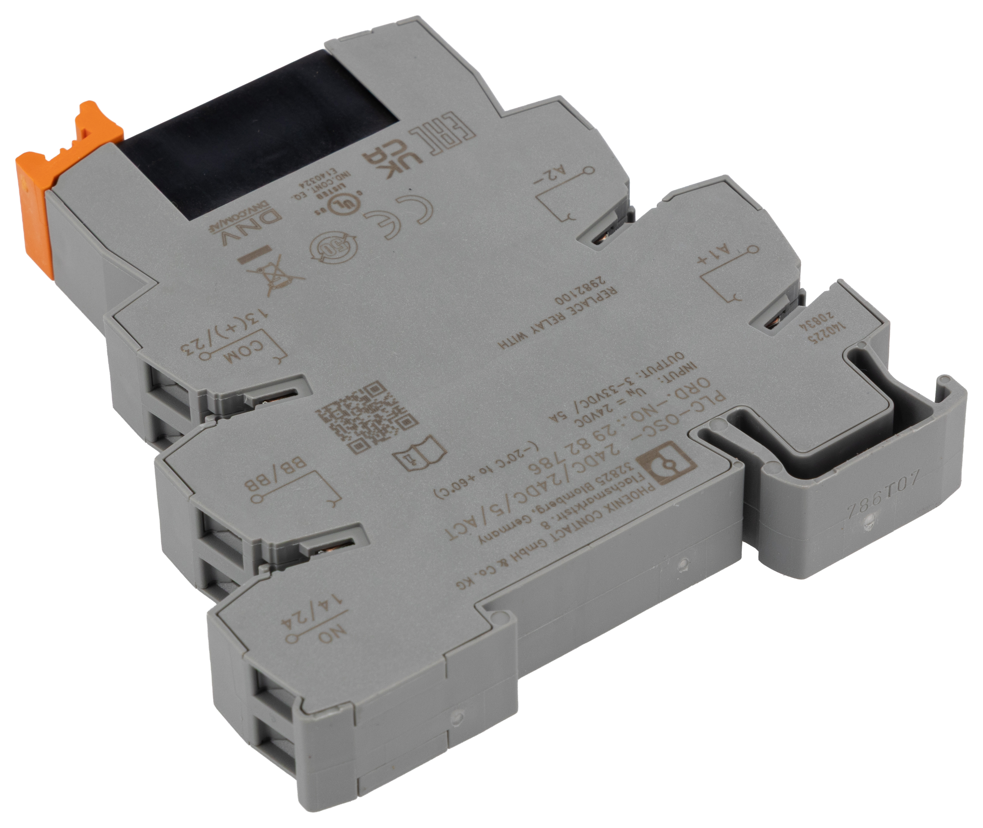 2982786 Phoenix Contact PLC DIN Rail Solid State Interface Relay 3V dc, 33 V dc DIN Rail Screw