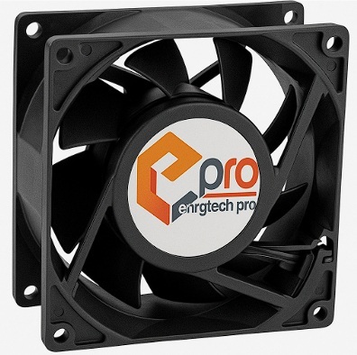E-Pro Axial Fan DC24v 15500RP IP68 Ball Bearing 3 Lead Wires