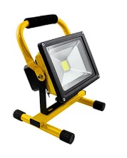 E-Pro 50W Rechargeable LED Floodlight 7.4V 4000mAh Battery