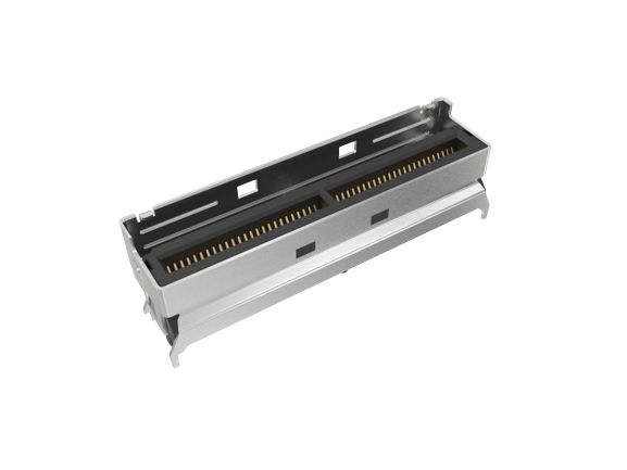 Amphenol Communications Solutions Vertical Edge Connector, 74-Contacts, 0.6mm Pitch