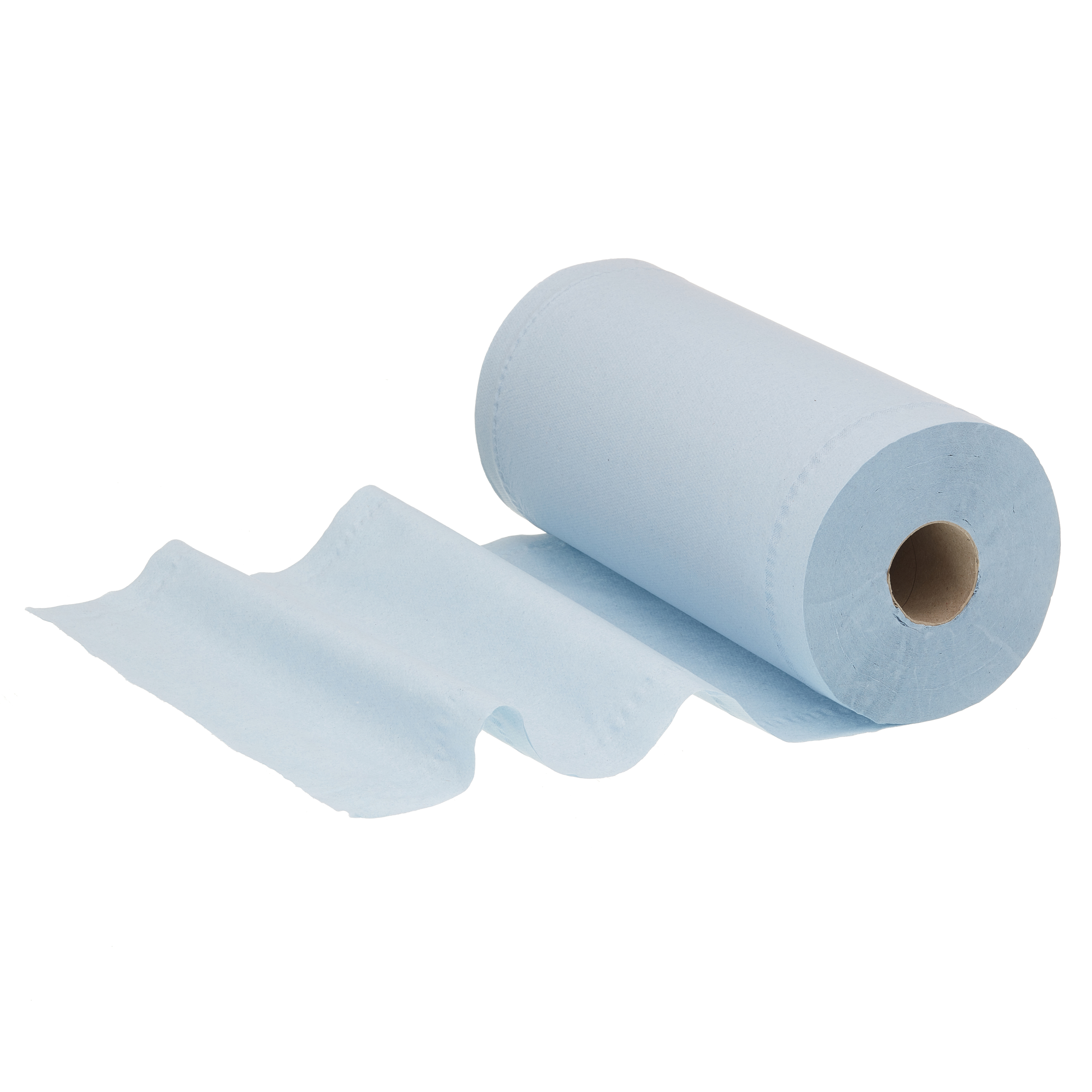 7334 Kimberly Clark WypAll Rolled Blue Paper Towel, 380mm, 2-Ply, 140 x 24 Sheets