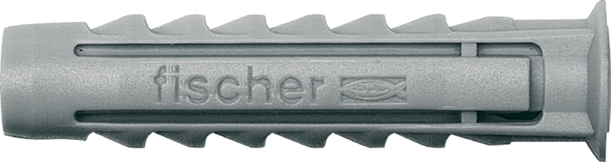 Fischer Fixings Nylon Wall Plug 40mm, 8mm Fixing Hole