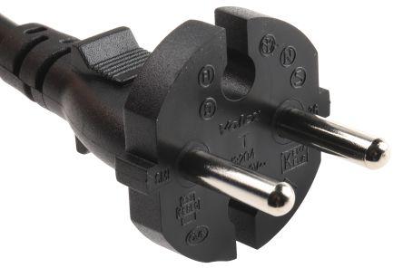 804000e03m050 Brad 5m Power Cable Assembly, 4POS Circular to Unterminated, 4 A, 250 V