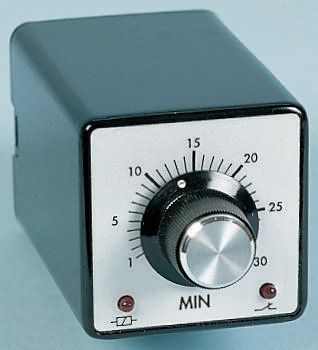 Tempatron 2B Series Timer Relay, 2-Contact 240V ac, 5 to 200 s, 1-Function, DPDT Switch Configuration