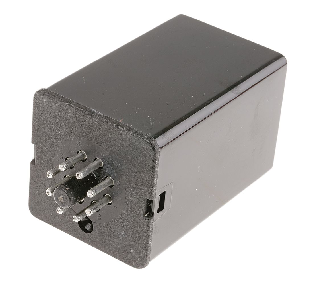 2bde200slp24vdc Tempatron 2B Series Timer Relay, 2-Contact, 24 V dc 24V ac, 5 to 200 s, 1-Function, DPDT Switch Configuration