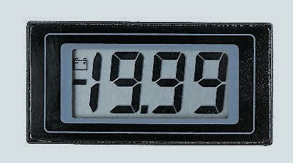 Lascar Digital Voltmeter DC, LCD Display 3.5-Digits ±1 %