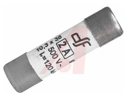 Altech 2A T Ceramic Cartridge Fuse, 10 x 38 mm