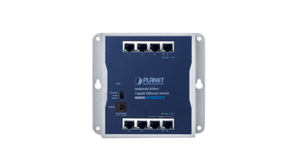 wgs-810 Planet Industrial Ethernet Switch