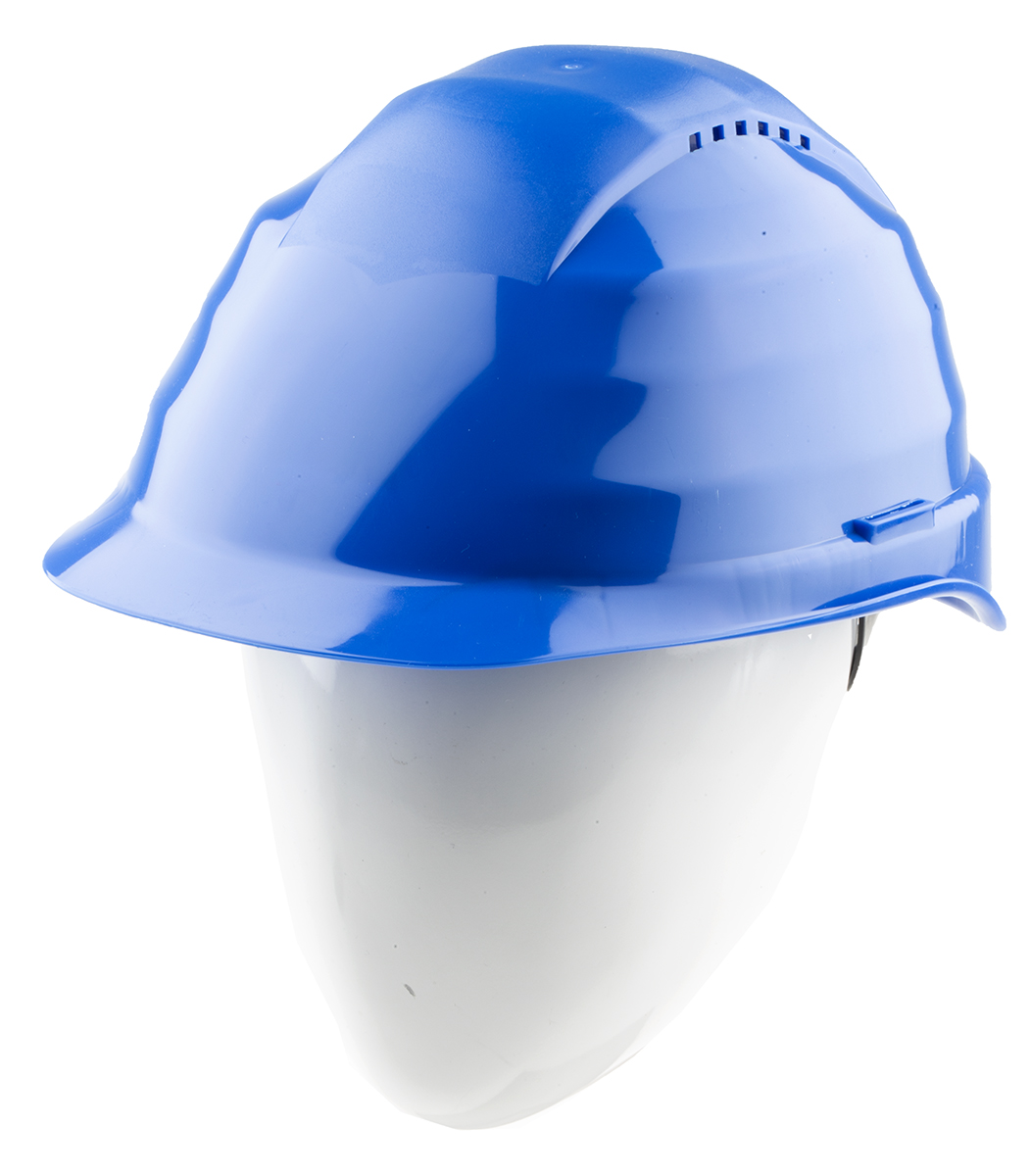 Skytec 6 Blue Safety Helmet Ventilated Adjustable