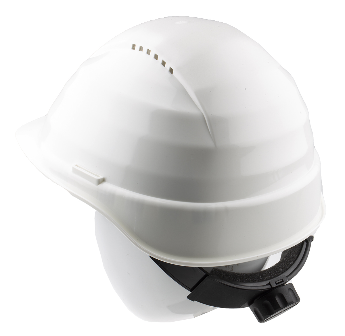 2c60d0ws0000 Skytec 6 White Safety Helmet Ventilated Adjustable