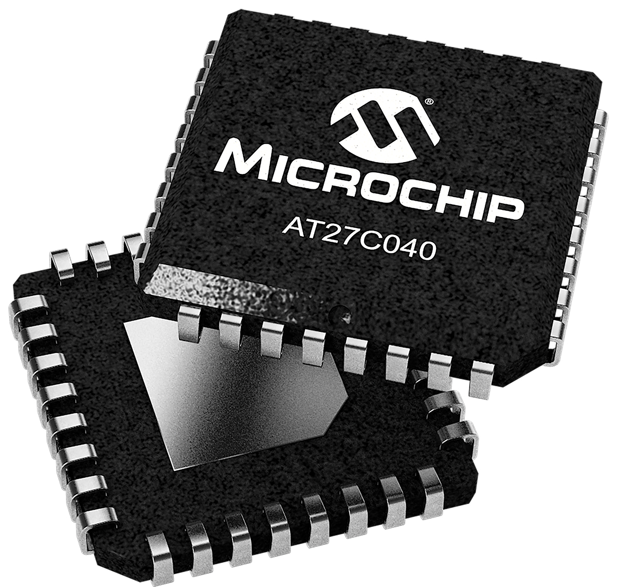 Microchip 4Mbit EPROM 32-Pin PLCC, AT27C040-90JU
