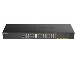 D-Link 52-Port Gigabit Smart Managed Max PoE Switch with 10G Uplinks, Smart 52 Port Managed Switch With PoE