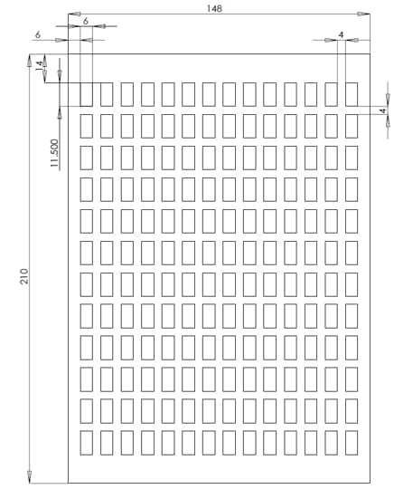 ABB White Electrical Label Sheet, Pack of 1 Per Pack