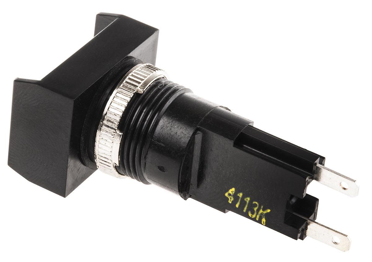 Momentary Push Button Switch, IP67, Panel Mount